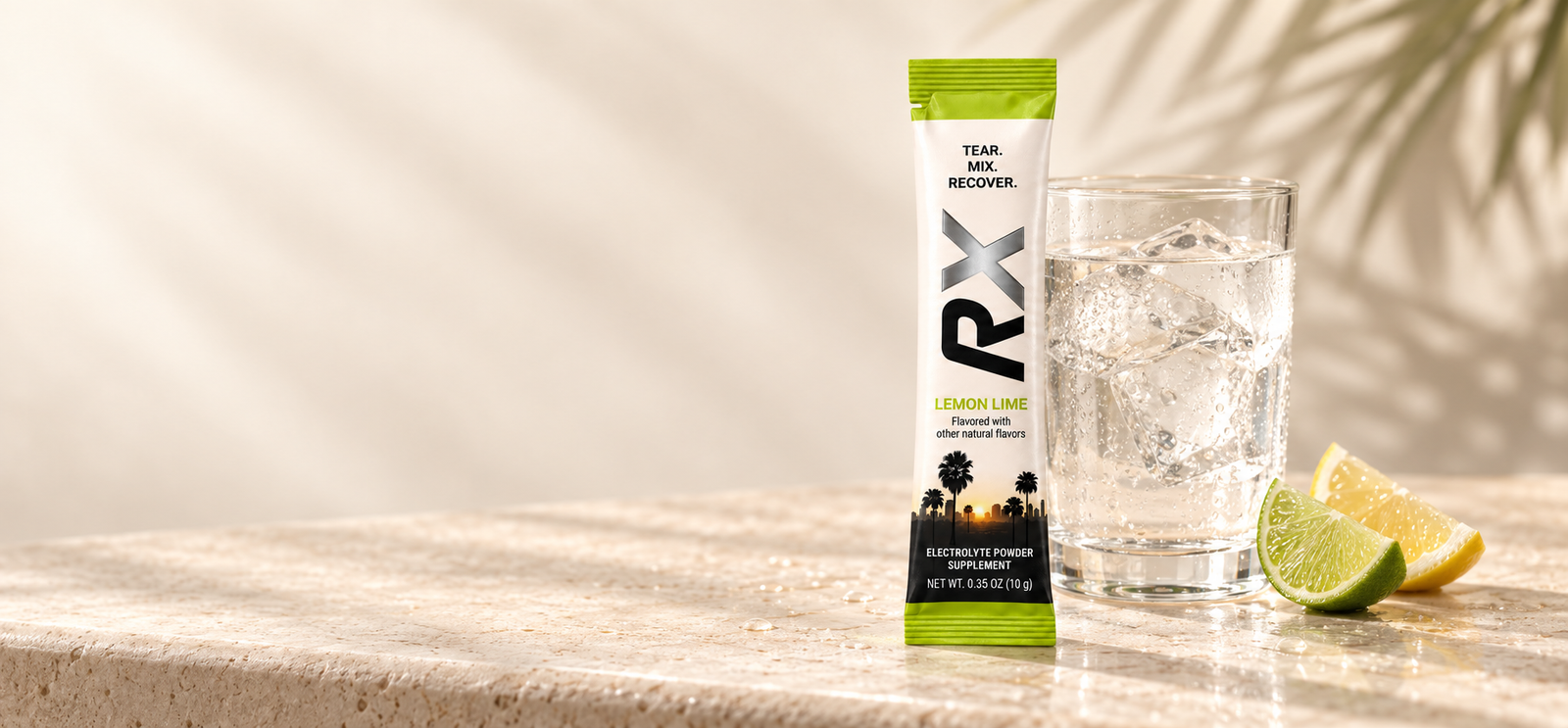 Current RYVEX premium hydration product range